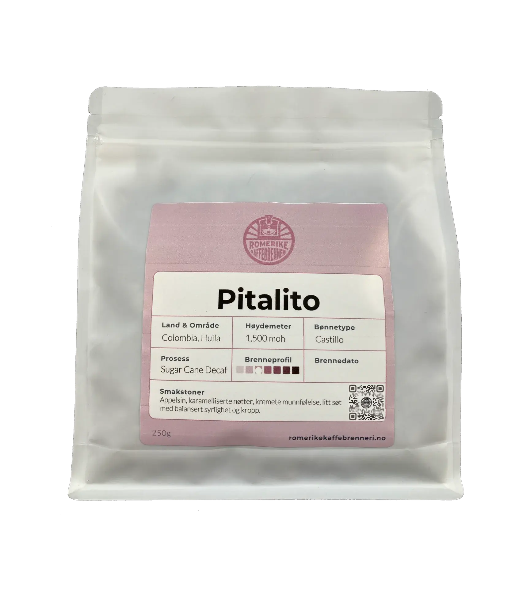 Koffeinfri Pitalito